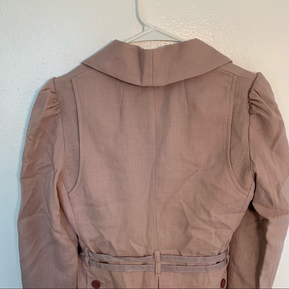 Marc Jacobs Wool Blazer Blush Pink Owl - Picture 10 of 11